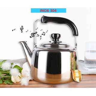 [INOX CAO CẤP] Ấm đun nước 4 LIT inox 304 cao cấp