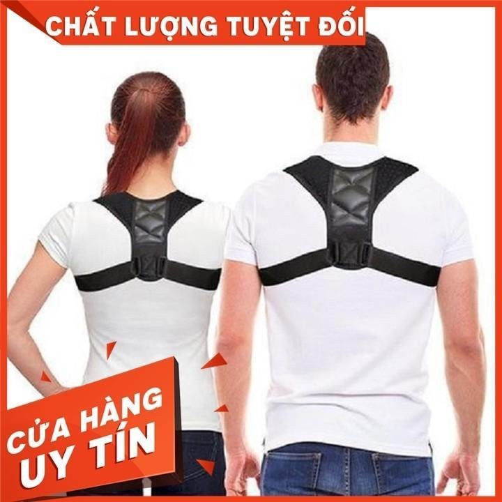 Đai chống gù lưng Công Nghệ Nhật Bản Giữ vai thẳng cố định, tránh tình trạng vai ngả về trước làm cong cột sống