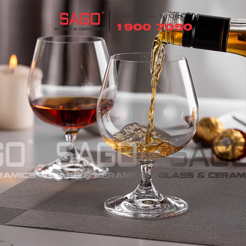 Ly thủy Tinh Pha Lê IDELITA Rhome Belgian Beer Crystal Glasses 250ml , 360ml | Tùy Chọn Dung Tích