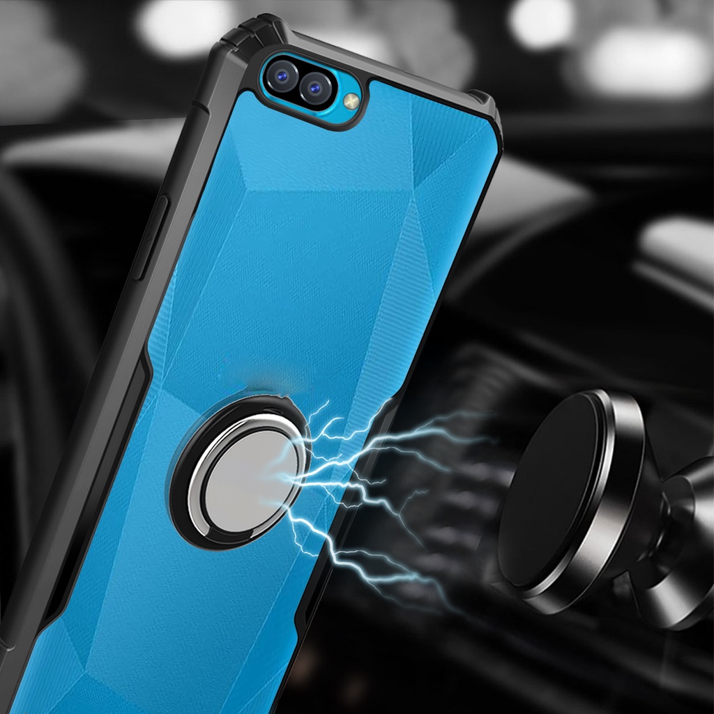 Ốp Điện Thoại Acrylic Trong Suốt Chống Rơi Có Vòng Đỡ Cho iPhone 6 6s 7 8 Plus iPhone se 2020