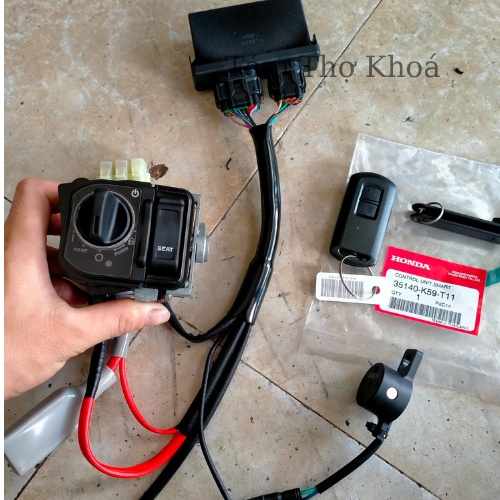 Khoá Smartkey Honda chính hãng K59 có chống dắt