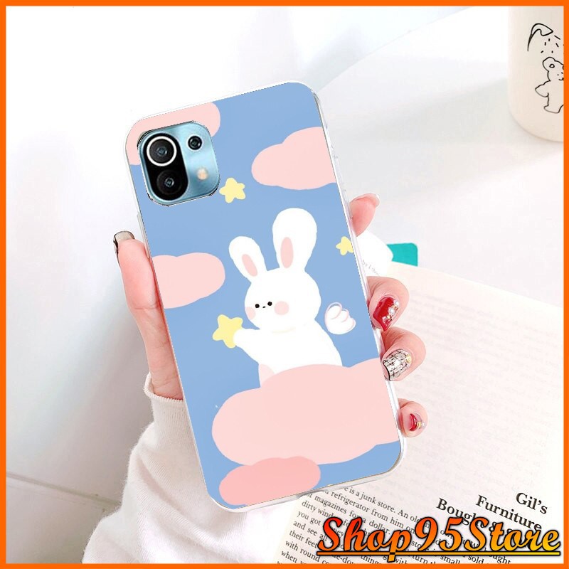 Ốp lưng silicon Xiaomi Mi 11 lite Note 11 4g Redmi 10C Note 10 Note 10 pro / K40 k40 pro Poco F3 in hình đẹp mắt
