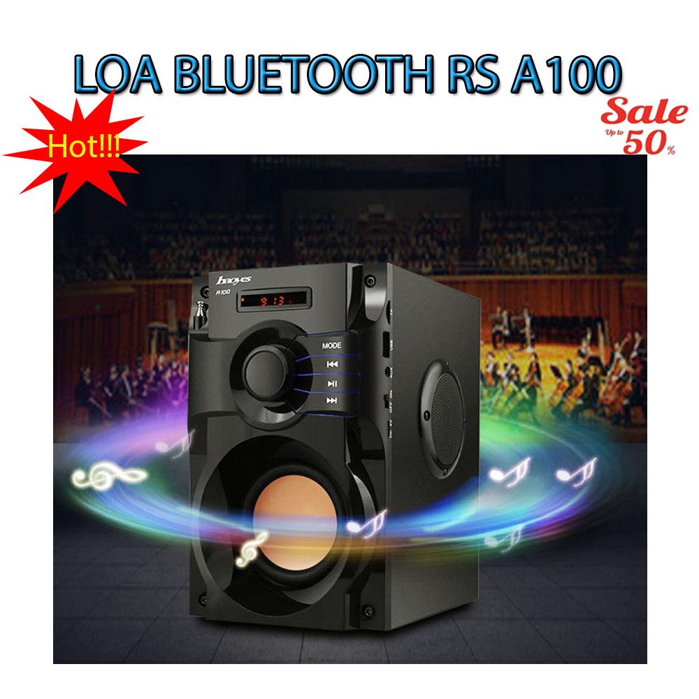 Loa Bluetooth RS A100 - Âm nhạc đỉnh cao