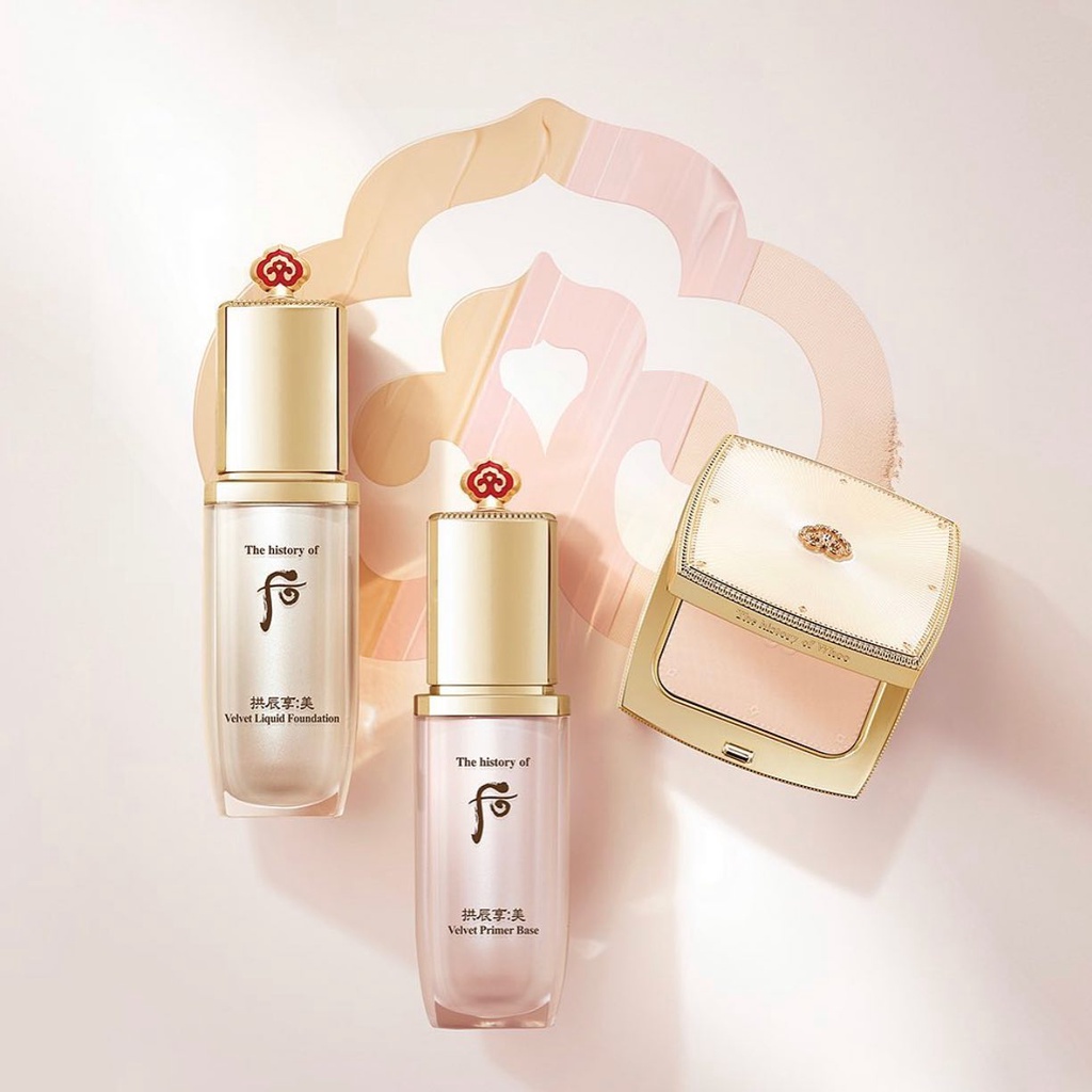 Gói Kem Nền WHOO Gongjinhyang: Mi Velvet Liquid Foundation No.21 hàng chính hãng