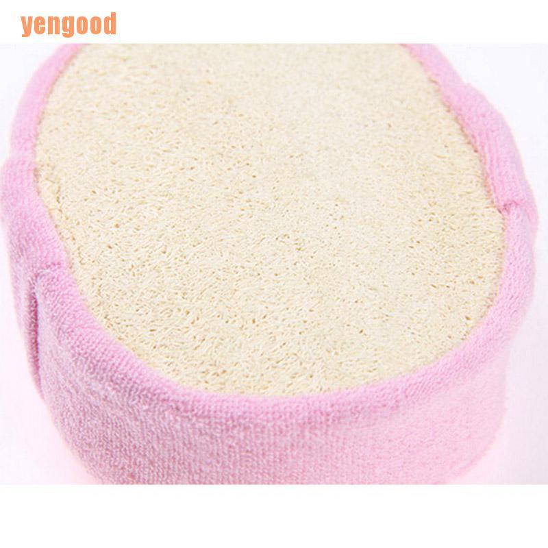 Bọt biển xơ mướp mát xa cơ thể khi tắm