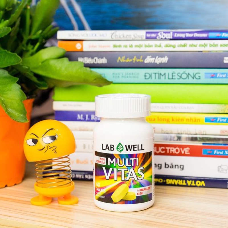Viên Uống Bổ Sung Vitamin Multi Vitas Lab Well 60 Viên