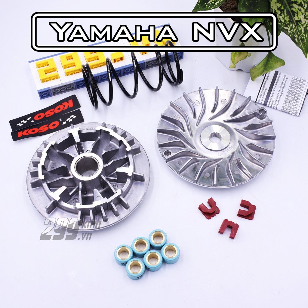 Bộ nồi hiệu suất cao Koso dành cho xe Yamaha NVX - tăng tốc nhanh, mượt mà, bền bỉ