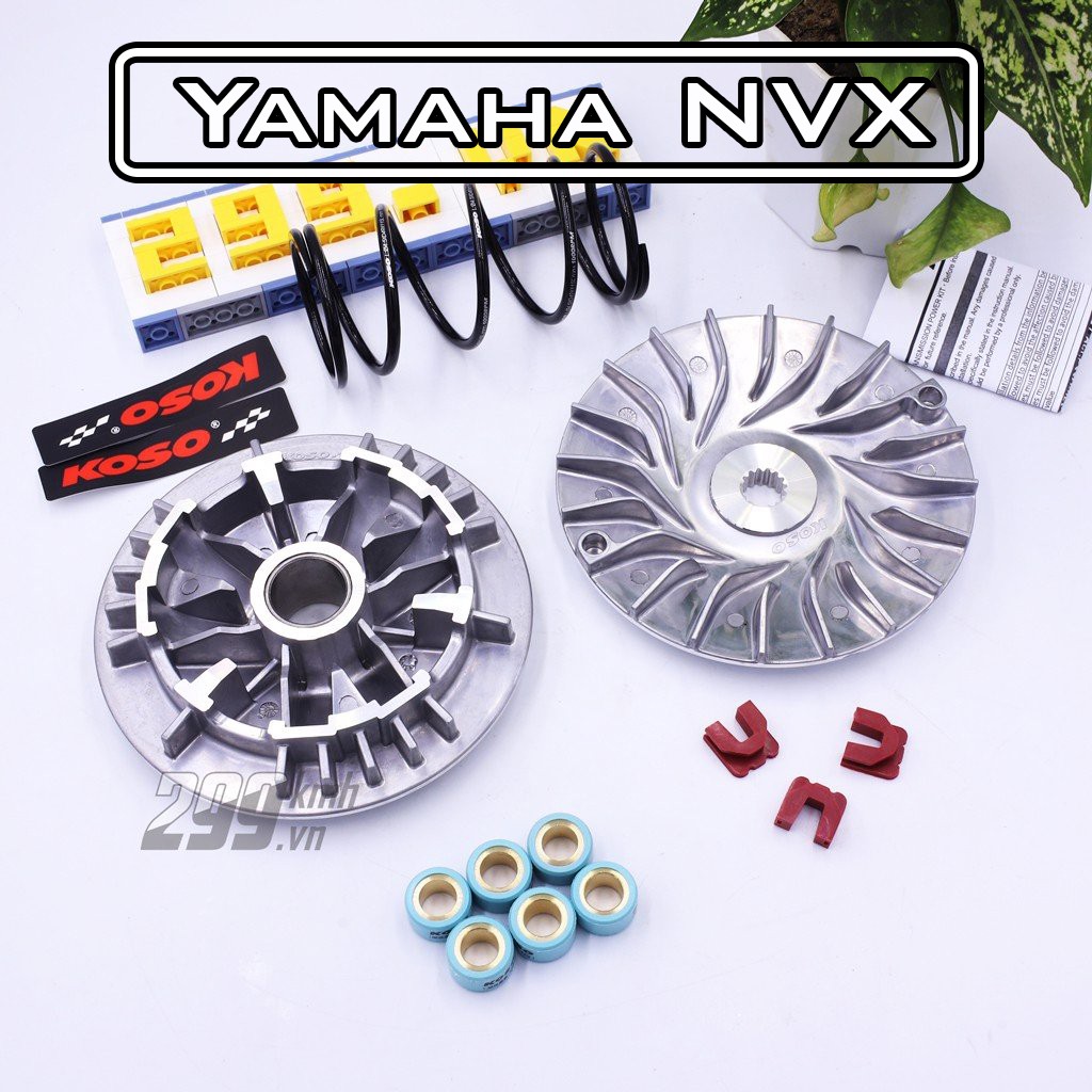 [CÓ BẢO HÀNH] Bộ nồi hiệu suất cao Koso dành cho xe Yamaha NVX - tăng tốc nhanh, mượt mà, bền bỉ