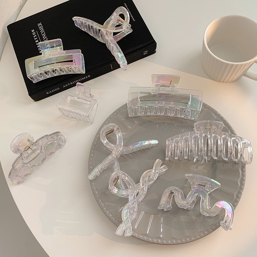 Set kẹp tóc IF ME nhựa nhiều màu sắc thời trang thanh lịch dành cho nữ