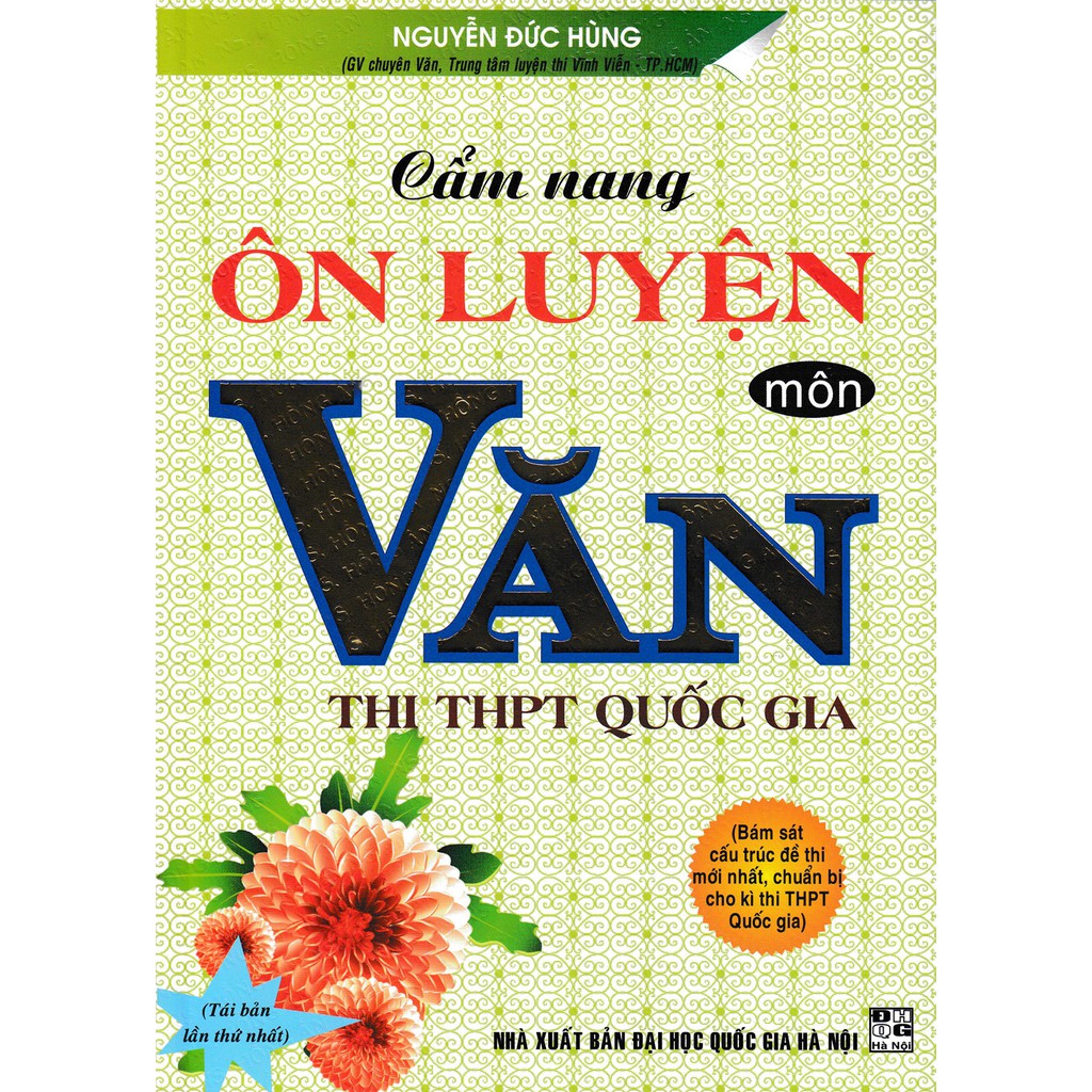 Sách - Cẩm Nang Ôn Luyện Môn Văn - Thi Thpt Quốc Gia