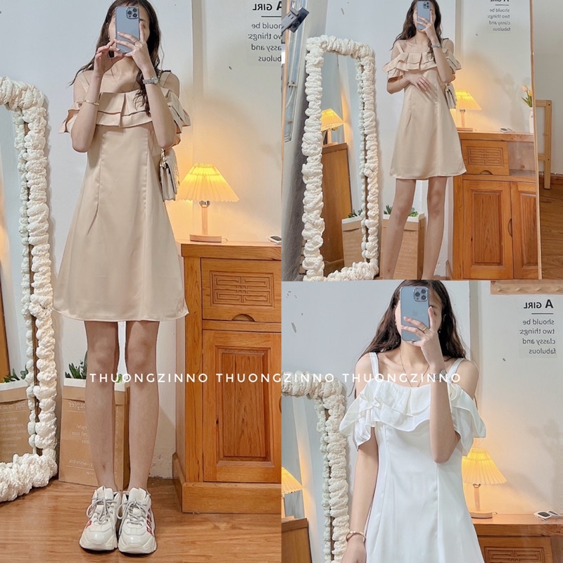 [Ảnh thật/Video]ĐẦM DẠO PHỐ LALALY NHẸ NHÀNG NỮ TÍNH ĐẦM DỰ TIỆC QUYẾN RŨ