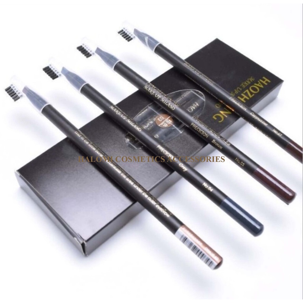 Chì kẻ mày Haozhuang sắc nét dễ kẻ, chì xé kẻ mày phẩy sợi chuyên dùng cho makeup | BigBuy360 - bigbuy360.vn