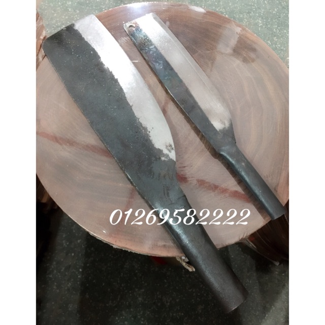 Combo Dao Thái+Dao Chặt( Đa Sỹ)+ Thớt Nghiến Cao Cấp Phi 35(34)/4-5F