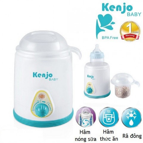 [Xài Là Ưng] Máy Hâm Sữa Và Thức Ăn Kenjo KJ-01N (Đa Năng,Dễ Xài,Bền &amp;Nhanh)