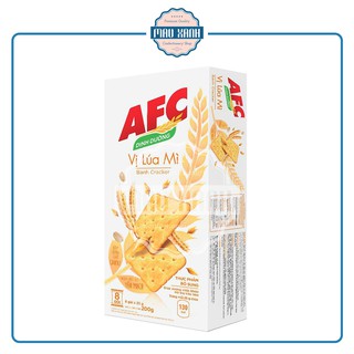 Bánh Quy Cracker AFC Dinh Dưỡng Vị Lúa Mì (Hộp 200g)