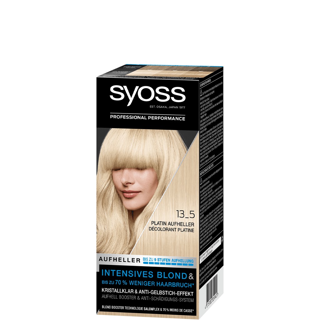 Tẩy tóc Syoss 13-5 và 13-0, thuốc nhuộm tóc – Nội địa Đức