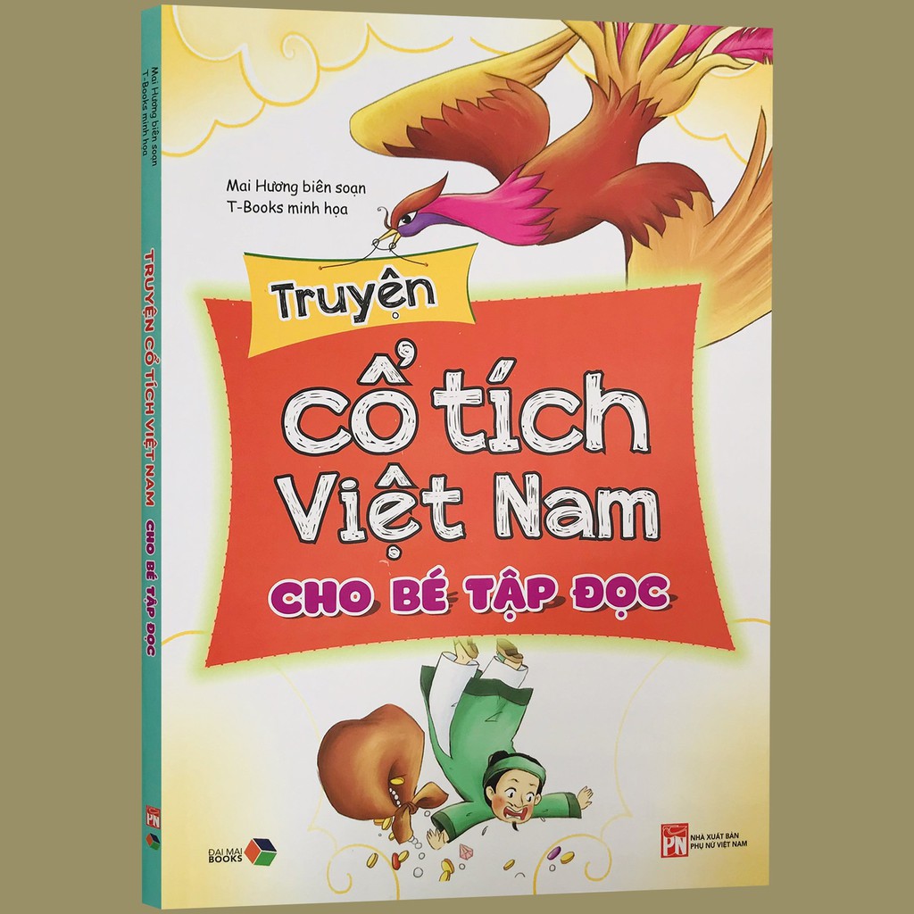 [Mã LIFEHOT55 giảm 10% đơn 99K] Sách - Truyện Cổ Tích Việt Nam Cho Bé Tập Đọc
