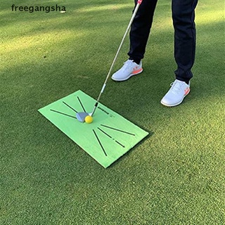 [FREG] Foldable Golf Hitting Mat Swing Training Aid Portable Golf Practice Training Mat FDH
