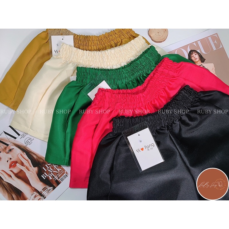 Quần Short Tafta Phồng Nữ 🍭 CHẤT ĐẸP 100% 🍭 , Hàng Hè Siêu hot , Lên Dáng Cực Sành Điệu