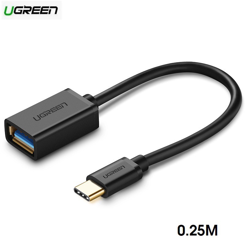 Cáp OTG USB TYPE C USB 3.0 Ugreen 30701