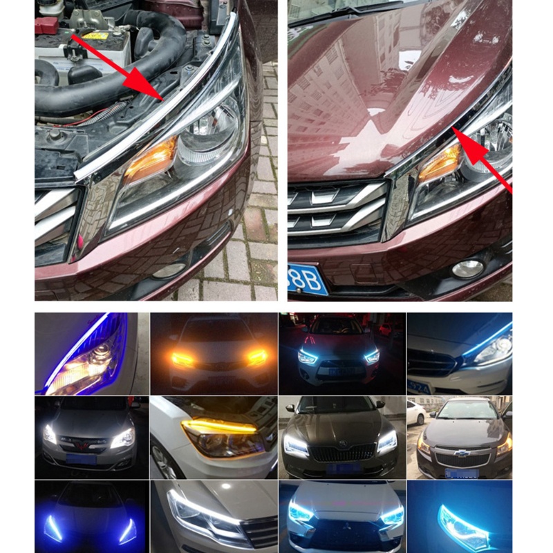 Dải Đèn LED Tín Hiệu Ban Ngày Chất Lượng Cao Dành Cho Xe Hơi