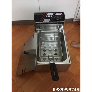[CỰC RẺ] BẾP CHIÊN NHÚNG DẦU DÙNG BẰNG ĐIỆN- BẾP CHIÊN ĐƠN 6 LÍT