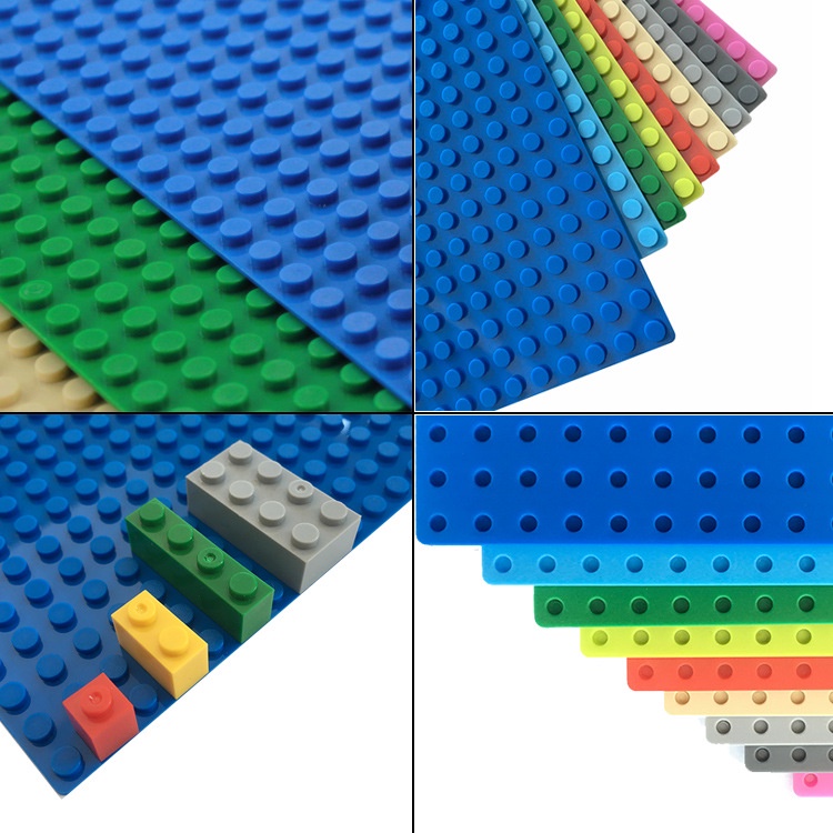 Đế Nhựa Khối Xây Dựng 16*16 Điểm 12.8*12.8CM Tương Thích Lego Đồ Chơi