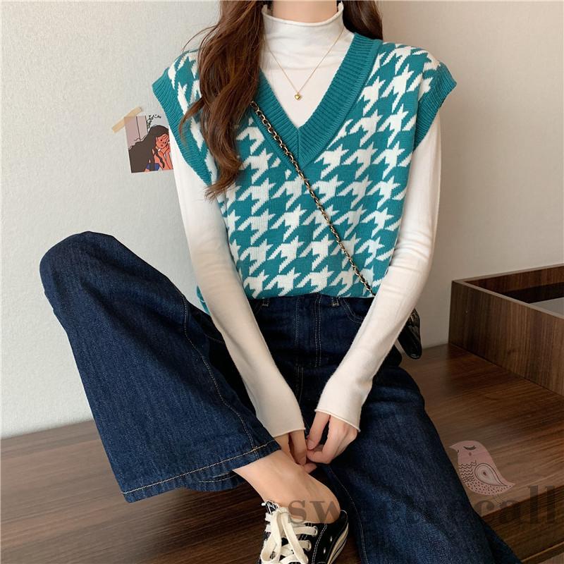 Áo Khoác Không Tay Họa Tiết Hình Học Nhiều Màu Thời Trang Cho Nữ | BigBuy360 - bigbuy360.vn