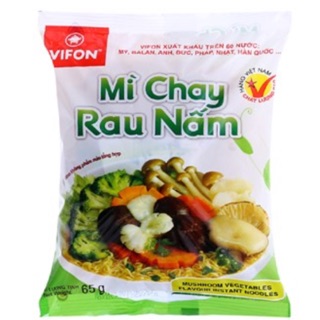 Mì Vifon Chay Rau nấm