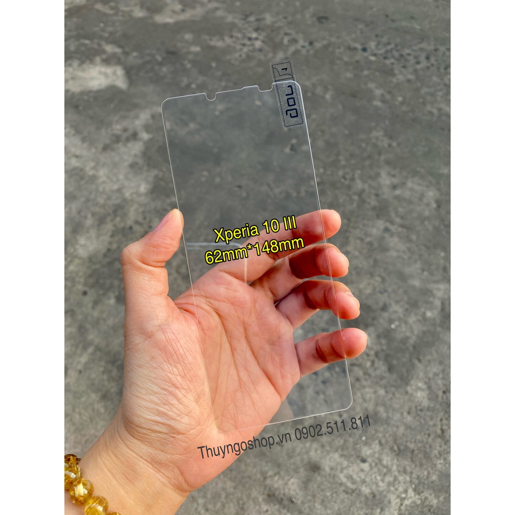 Kính cường lực trong suốt Sony Xperia 1 III / Xperia 10 III / Xperia 5 III