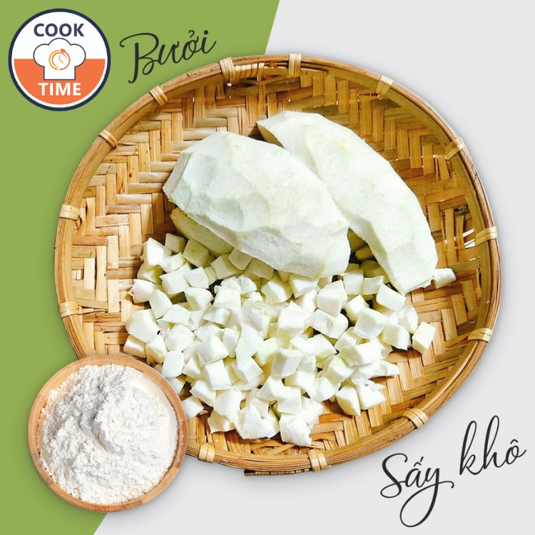 Cùi Bưởi Khô Nấu Chè  Cùi Bưởi Sấy Khô Làm Chè COOKTIME