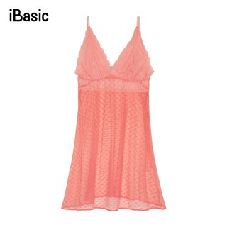Đầm ngủ gợi cảm ren lưới iBasic SW052