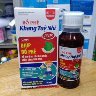 Bổ phế khang tuệ nhi plus chai 100ml