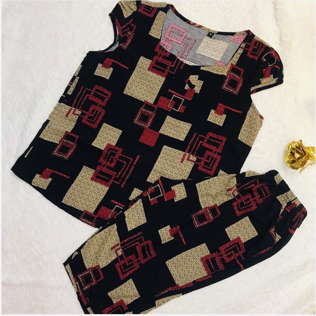 Đồ Bộ Nữ B07 VNXK Dáng Lửng Chất Liệu Vải Tôn Vải Lanh (ẢNH THẬT SHOP TỰ CHỤP) | BigBuy360 - bigbuy360.vn