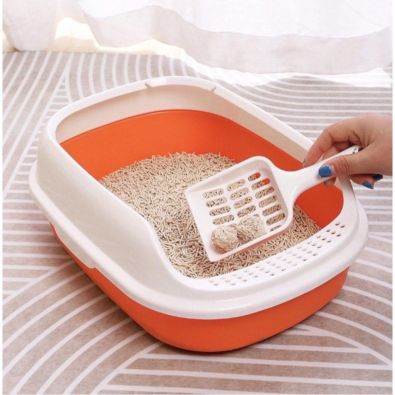 Khay vệ sinh cho mèo - Chậu cát cho mèo