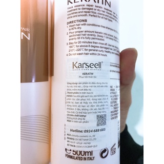 Phục hồi tóc keratin Karseell 500ml