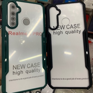 Ốp Realme5Pro ,Realme5/5S/5i/ Realme C3 và realme6i dẻo viềng chống sốc lưng trong