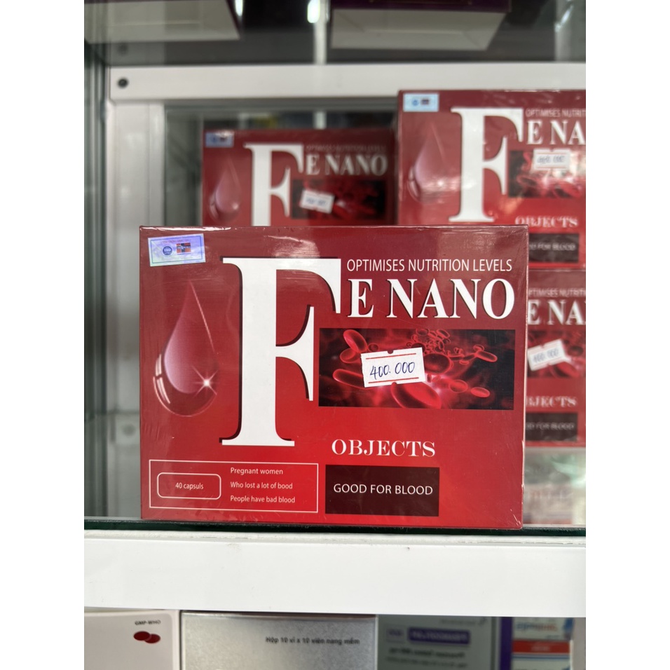 Viên Uống Fe Nano Bổ Sung Sắt Và Khoáng Chất Cho Cơ Thế, Hỗ Trợ Quá Trình Tái Tạo Hồng Cầu