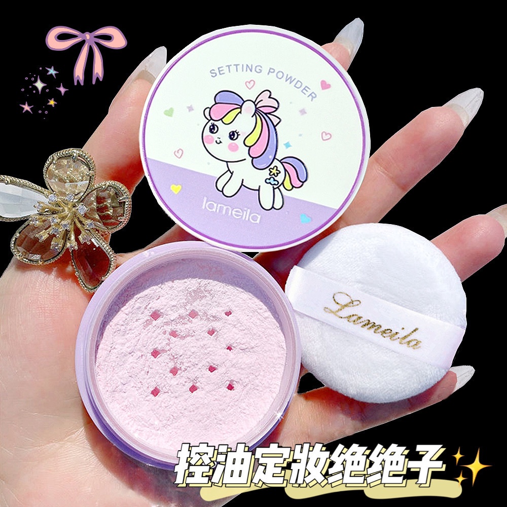 Phấn Phủ Lameila Làm Sáng Da Chống Thấm Nước Độc Đáo