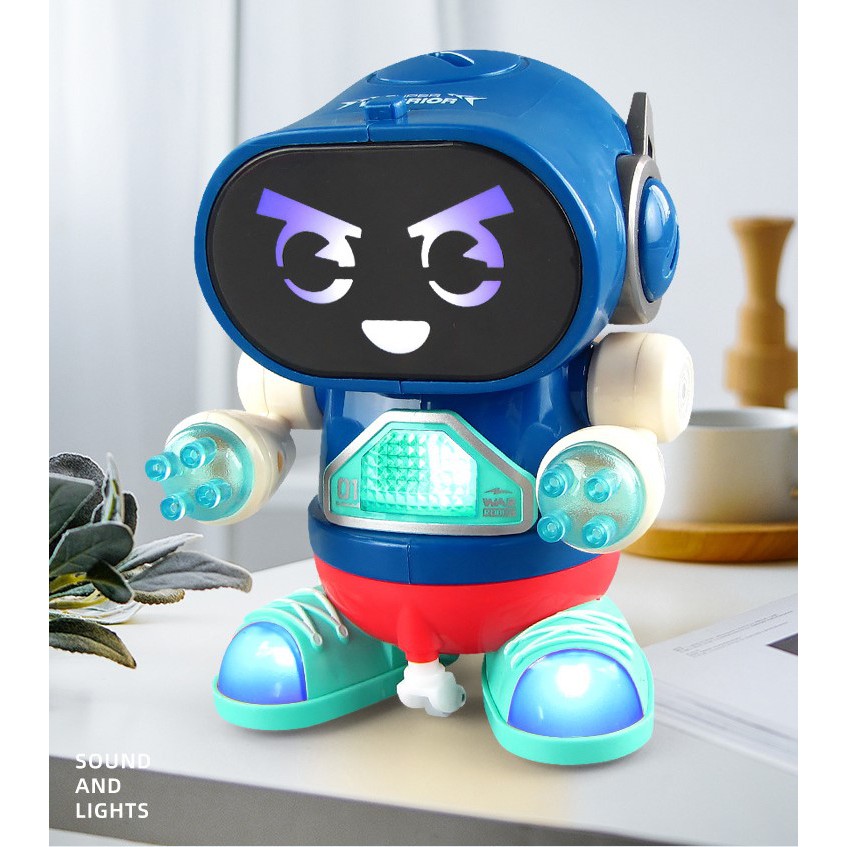 Đồ chơi Robot ironman phát nhạc nhảy Dance cho bé trai và gái