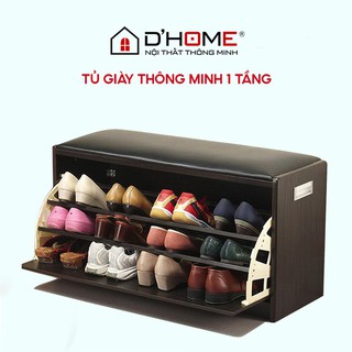 Tủ Giày 3 Tầng Tích Hợp Ghế Ngồi Để Được Boot & Giày Cao Gót