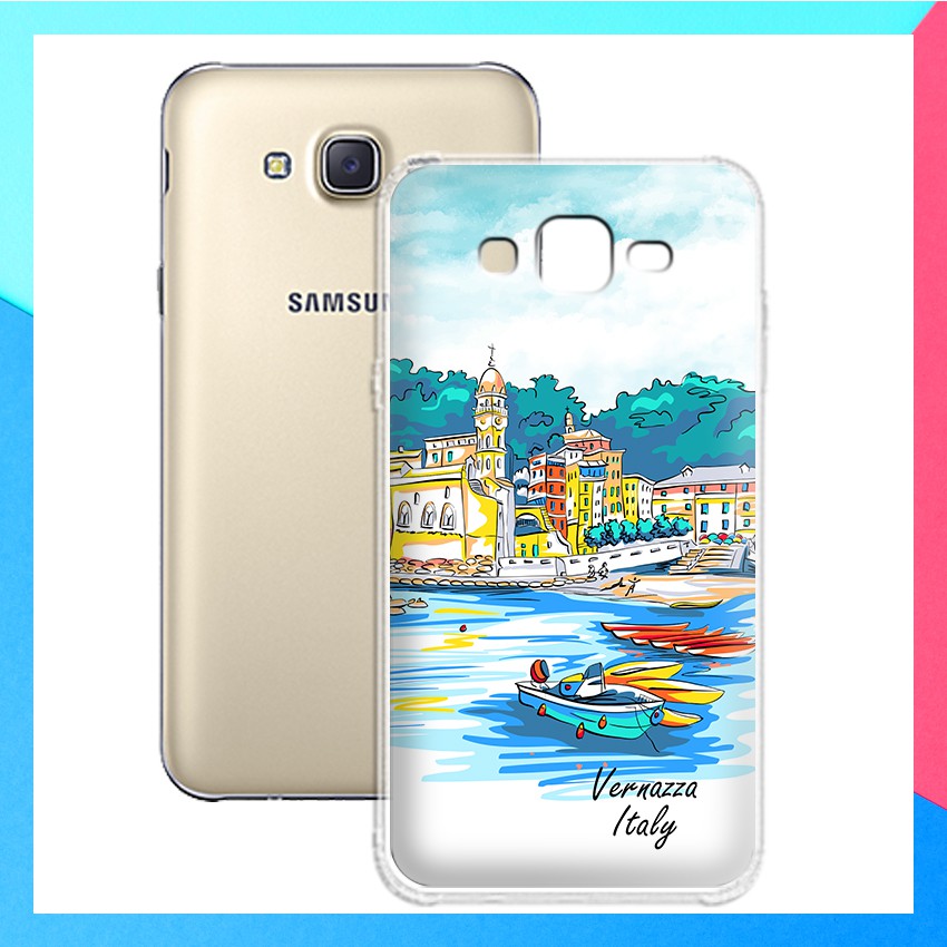 Ốp lưng Samsung Galaxy J7 2015 in họa tiết du lịch các nước tranh phong cảnh mùa hè - 01051 Silicone Dẻo