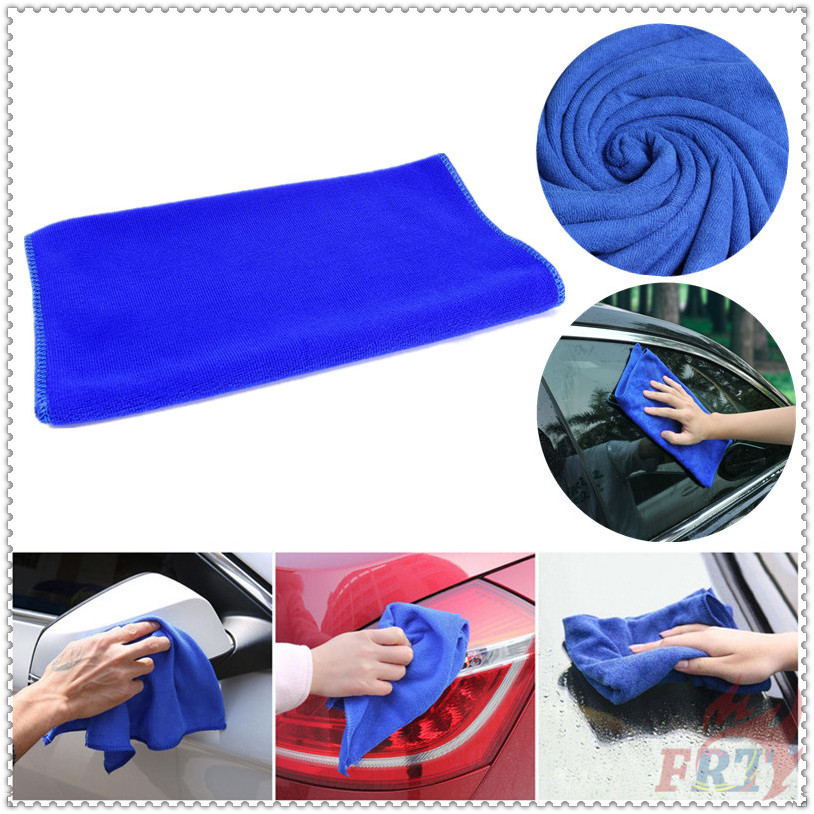 ♦ Khăn Rửa Xe ♦ 1 Khăn Lau Xe Hơi / Xe Máy / Kính / Xe Hơi Bằng Vải Sợi Nhỏ