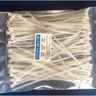 Túi 100 dây rút nhựa, dây thít, lạt nhựa 15cm