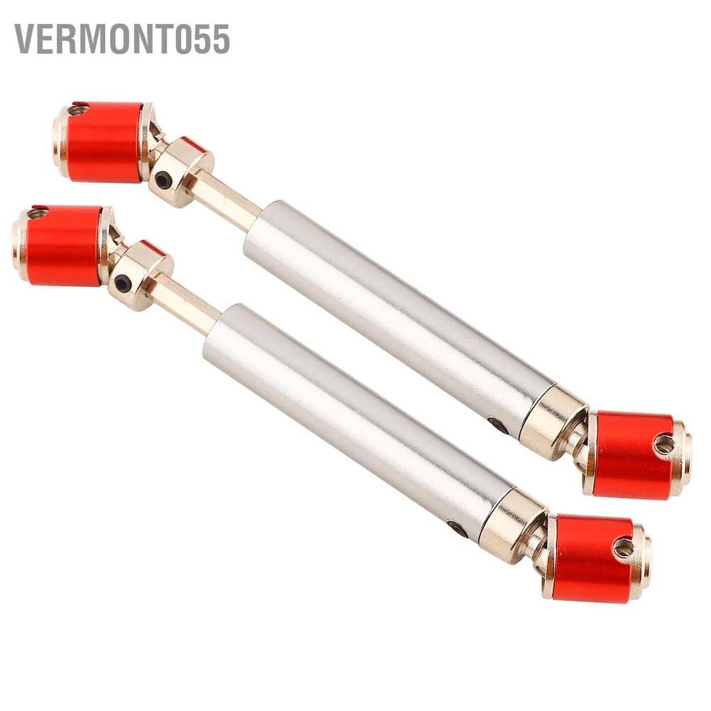 Có thể bán buôn Set 2 trục truyền động nâng cấp phổ thông CVD 110-155mm cho SCX10 CC01 D90 D110 RC Crawler vermont055 Hàng giao ngay