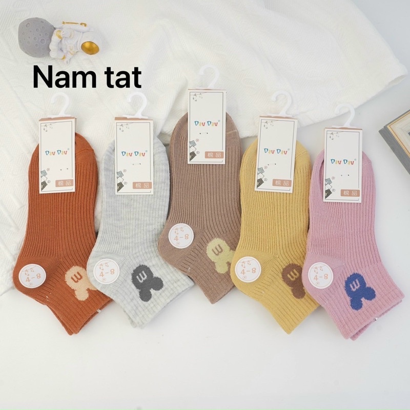 5-10 đôi tất bé gái cổ cao loại đẹp hình thỏ