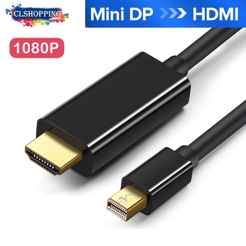 Cáp Chuyển Đổi Cổng Mini Display Port Sang 1920x1080p Tv 1.8m Cho Màn Hình Máy Chiếu Laptop