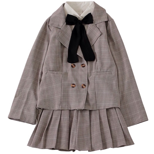 SET VEST HỌC SINH ULZZANG HÀN XẺNG