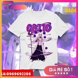2 mẫu áo Obito & Kakashi - áo Naruto được yêu thích, cực đẹp cực ngầu giá tận xưởng
