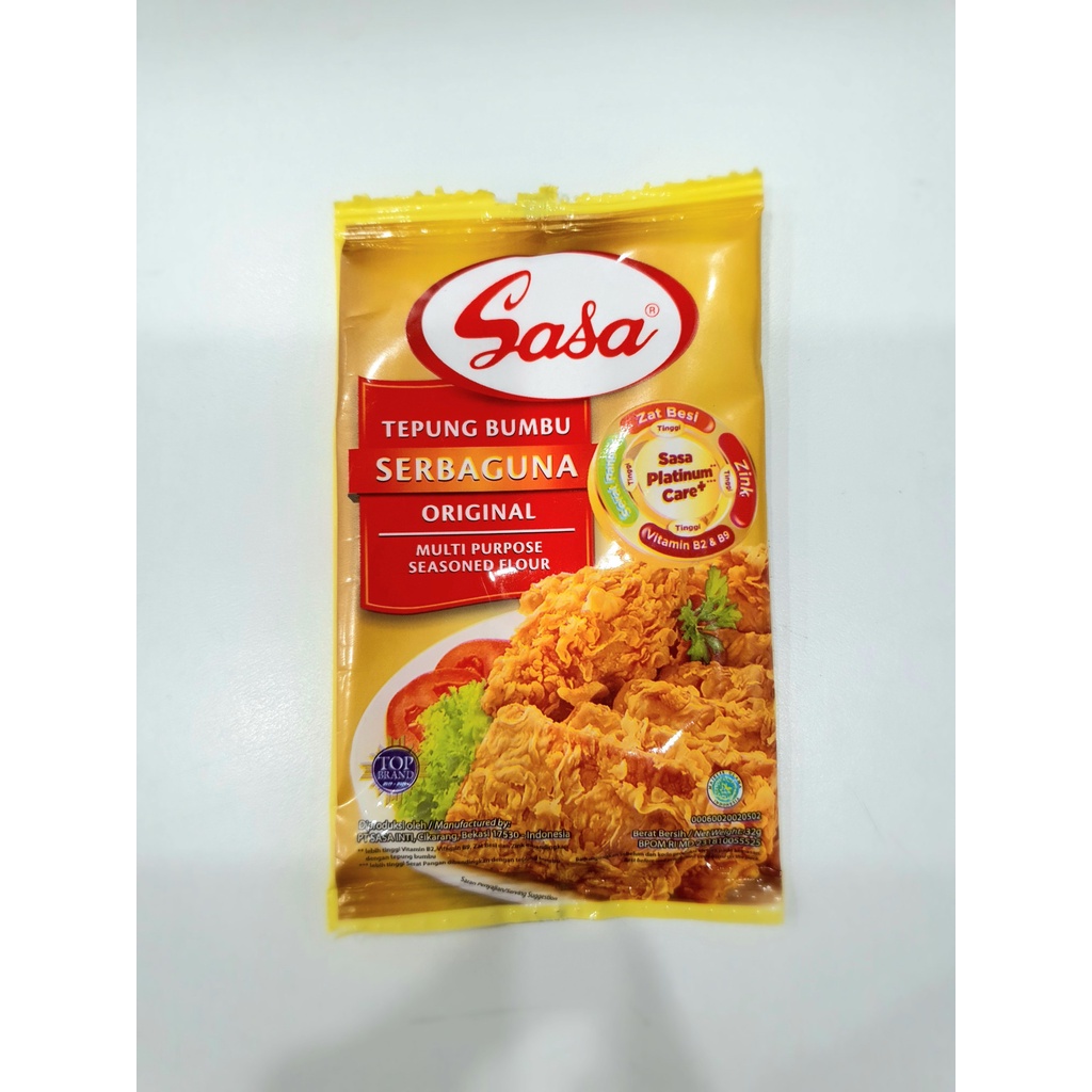 BỘT CHIÊN ĐA DỤNG VỊ CAY SASA 210G - NHẬP KHẨU INDONESIA